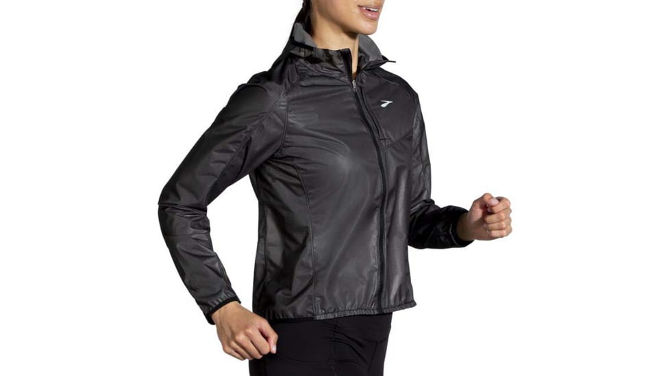 Brooks All Altitude Jacket - Womens, Black, S, 221520001.025