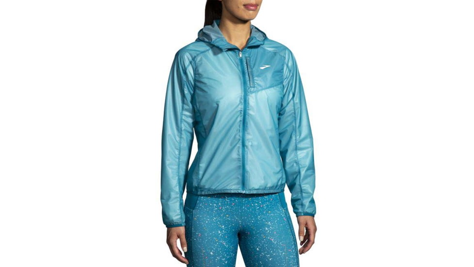 Brooks All Altitude Jacket - Womens, Lagoon, S, 221520453.025