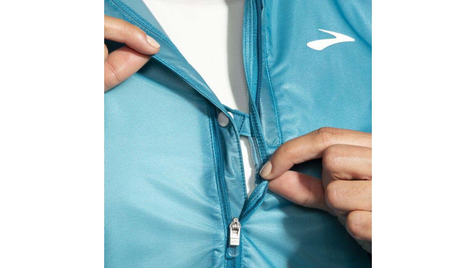 Brooks All Altitude Jacket - Womens, Lagoon, S, 221520453.025