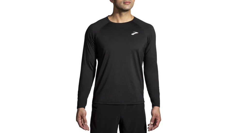 Brooks Atmosphere Long Sleeve 2.0 - Mens, Black, XS, 211450001.020