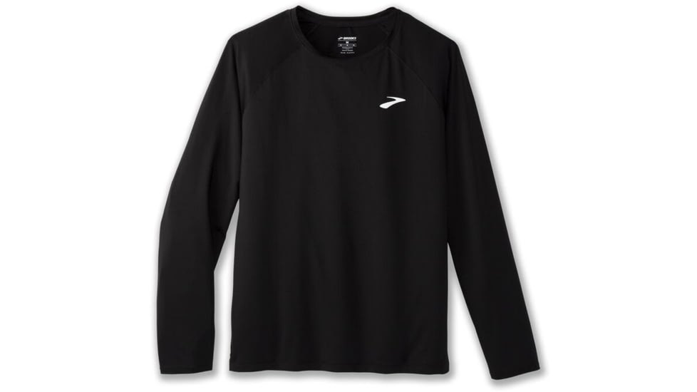 Brooks Atmosphere Long Sleeve 2.0 - Mens, Black, XS, 211450001.020