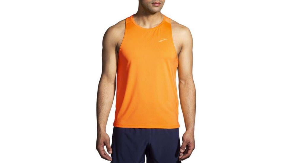 Brooks Atmosphere Singlet 2.0 - Mens, Marigold/Sun Glow, L, 211445867.035