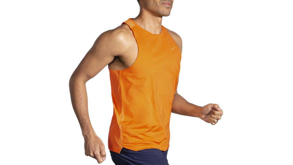 Brooks Atmosphere Singlet 2.0 - Mens, Marigold/Sun Glow, L, 211445867.035