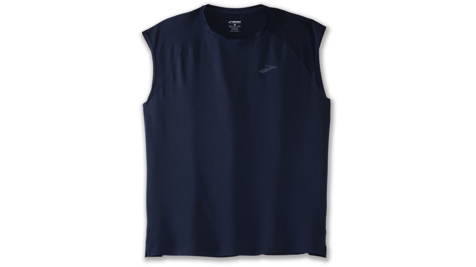 Brooks Atmosphere Sleeveless 2.0 - Mens, Navy, XXL, 211447451.045