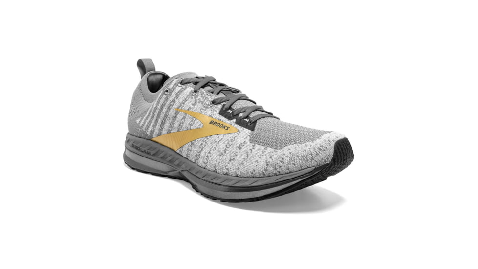 Brooks Bedlam 2 Road Running Shoe - Mens, Grey/White/Gold, 12D, 1103081D091.120