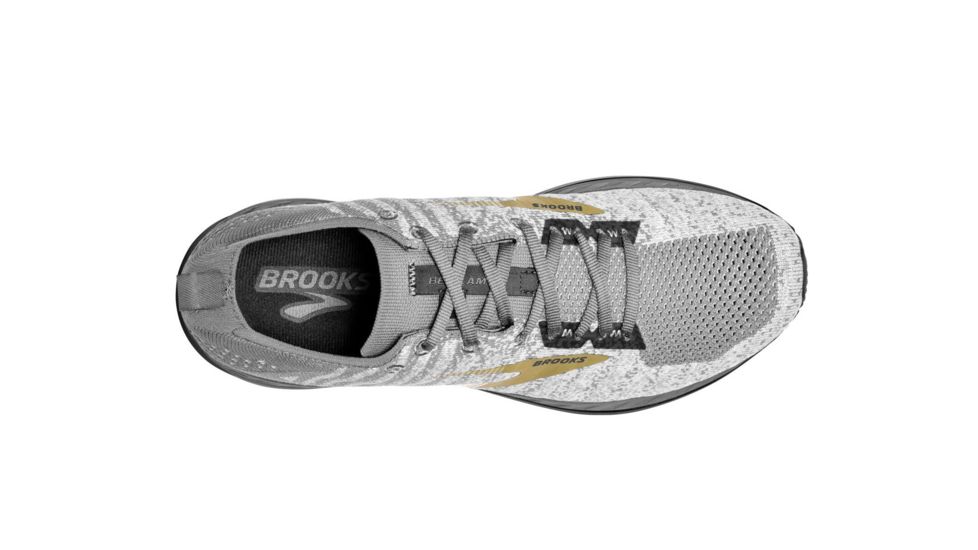 Brooks Bedlam 2 Road Running Shoe - Mens, Grey/White/Gold, 12D, 1103081D091.120