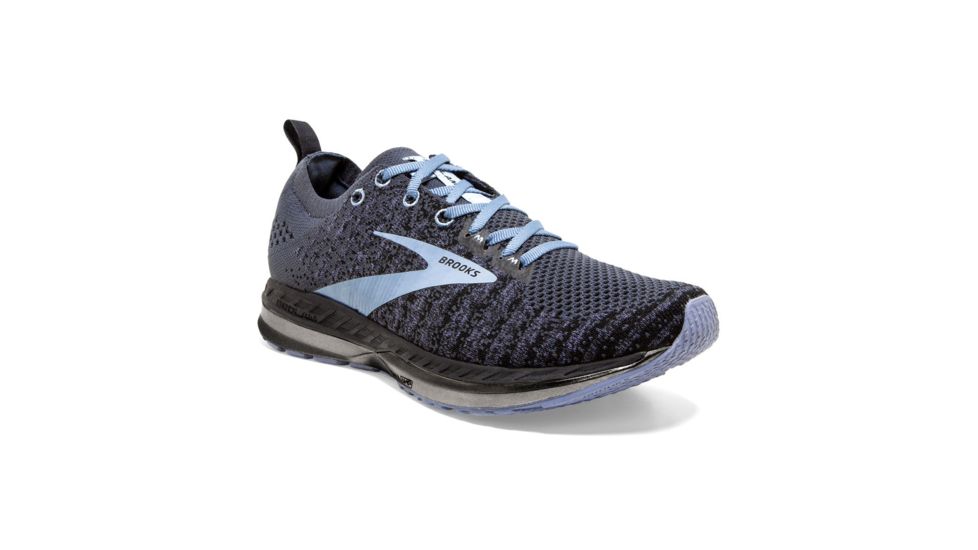 Brooks Bedlam 2 Road Running Shoe - Womens, Black/Grey/Kentucky Blue, 9B, 1202971B004.090