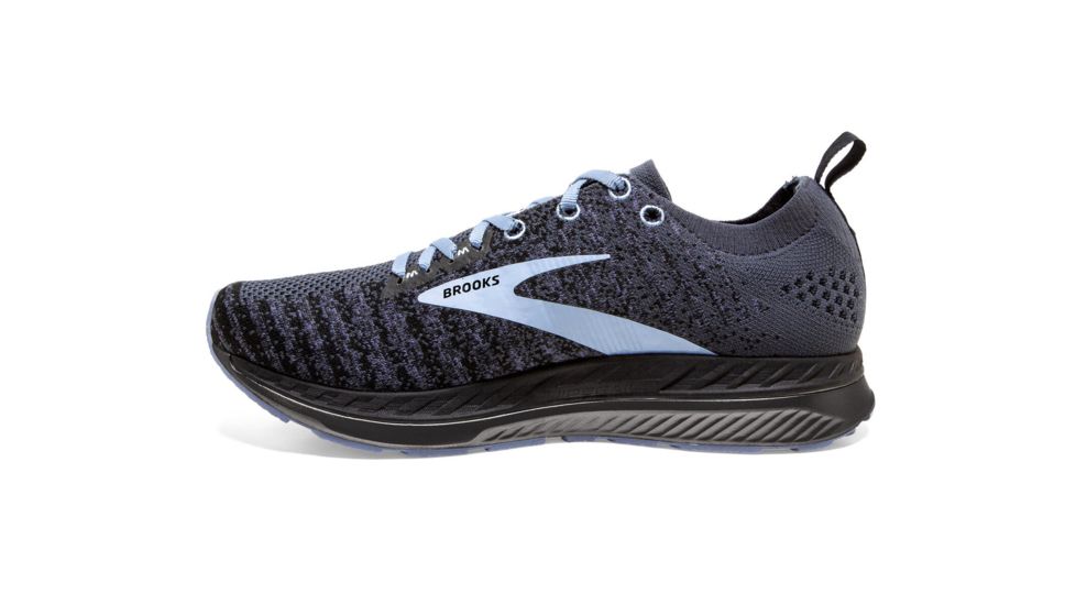Brooks Bedlam 2 Road Running Shoe - Womens, Black/Grey/Kentucky Blue, 9B, 1202971B004.090