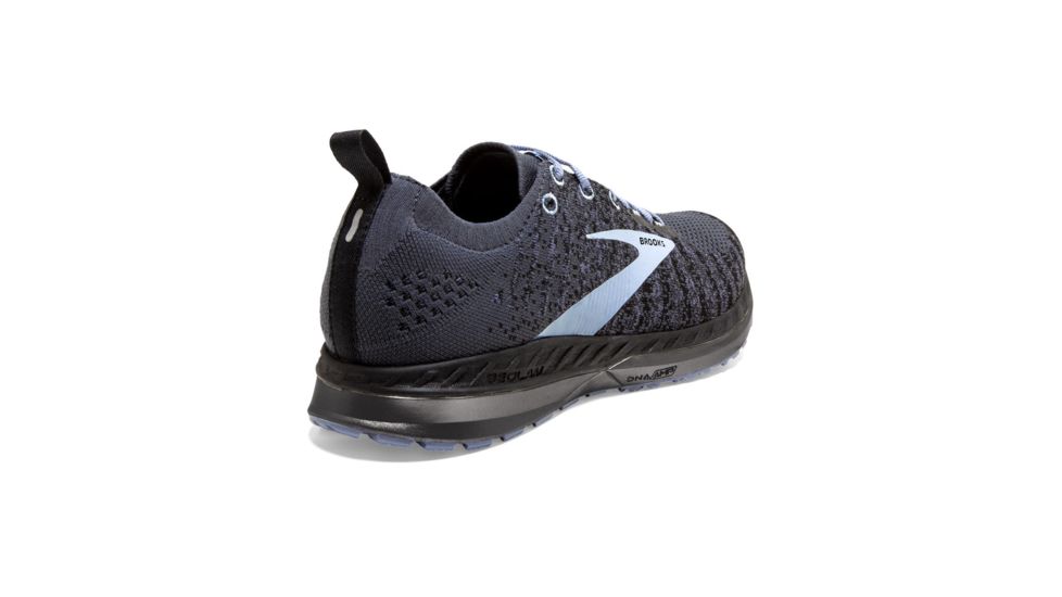 Brooks Bedlam 2 Road Running Shoe - Womens, Black/Grey/Kentucky Blue, 9B, 1202971B004.090