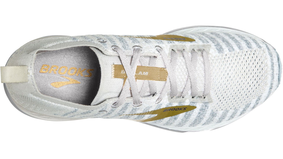 Brooks Bedlam 2 Road Running Shoes - Womens, White/Grey/Gold, 7B, 1202971B164.070