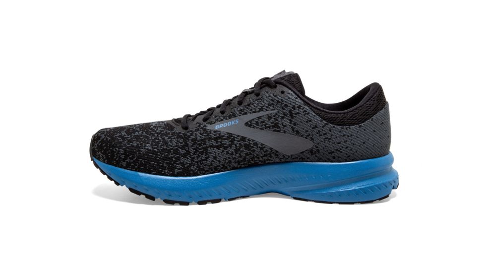 Brooks BTS Launch 6 - Mens, Black/Ebony/Deep Water, 9, 1102971D011.090