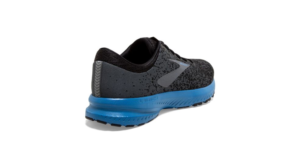 Brooks BTS Launch 6 - Mens, Black/Ebony/Deep Water, 9, 1102971D011.090