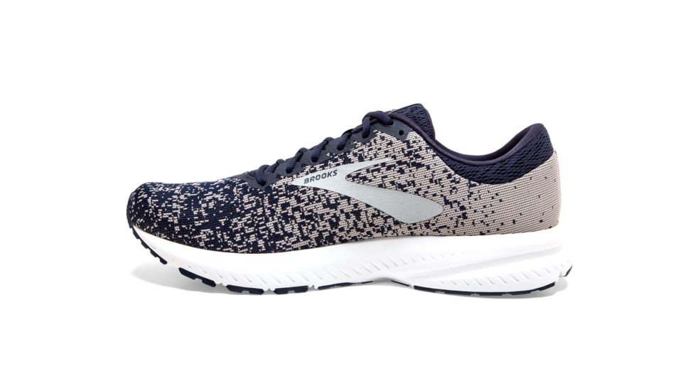 Brooks BTS Launch 6 - Mens, Grey/Peacoat/Silver, 9, 1102971D098.090