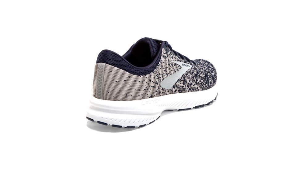 Brooks BTS Launch 6 - Mens, Grey/Peacoat/Silver, 9, 1102971D098.090