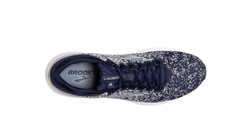 Brooks BTS Launch 6 - Mens, Grey/Peacoat/Silver, 9, 1102971D098.090