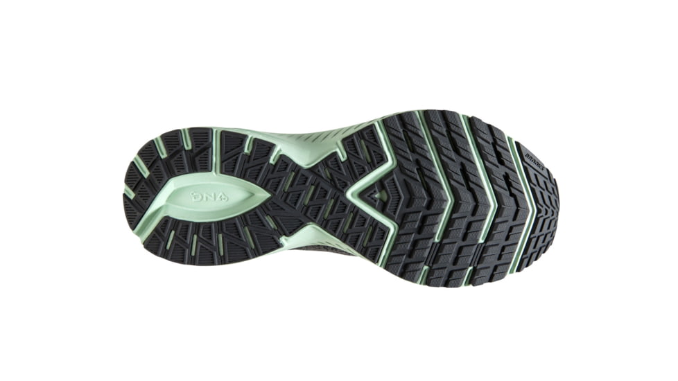 Brooks BTS Launch 6 Road Running Shoes - Womens, Shark/Aqua/Ebony, 9, 1202851B011.090