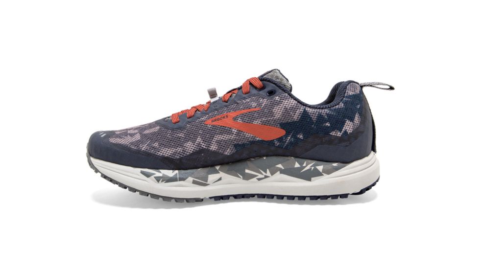 Brooks Caldera 3 - Mens, Grey/Brick/Navy, Medium, 10.5, 1102951D096.105