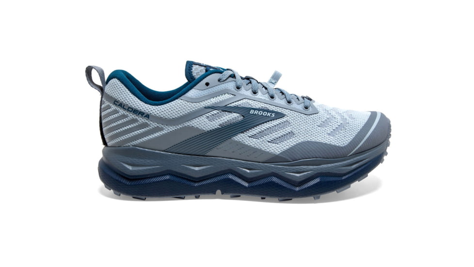 Brooks Caldera 4 Trailrunning Shoe - Mens, Blue Fog/Poseidon/Grey, 10.5D, 1103281D434.105