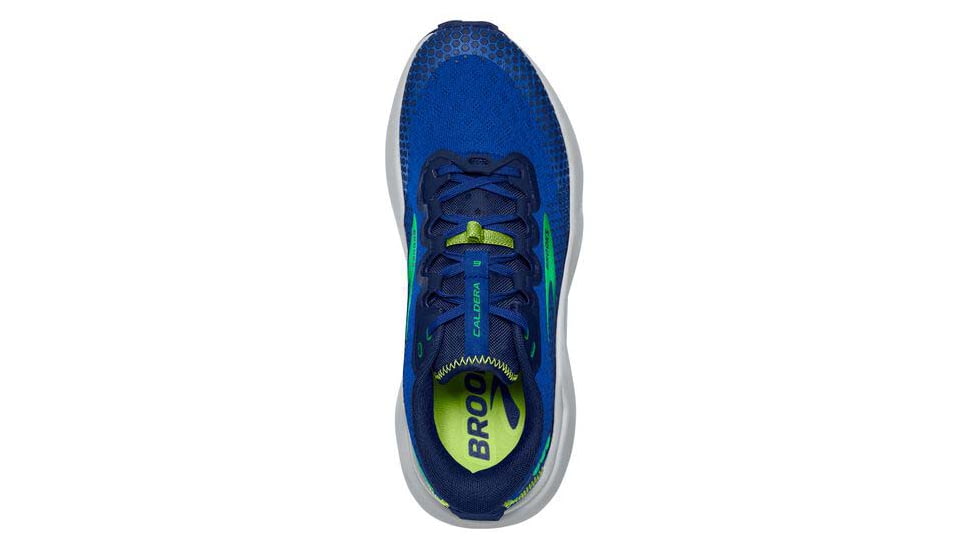Brooks Caldera 6 Running Shoes - Mens, Blue/Surf the Web/Green, 11.0, 1103791D403.110