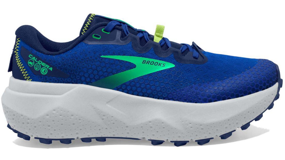 Brooks Caldera 6 Running Shoes - Mens, Blue/Surf the Web/Green, 11.0, 1103791D403.110