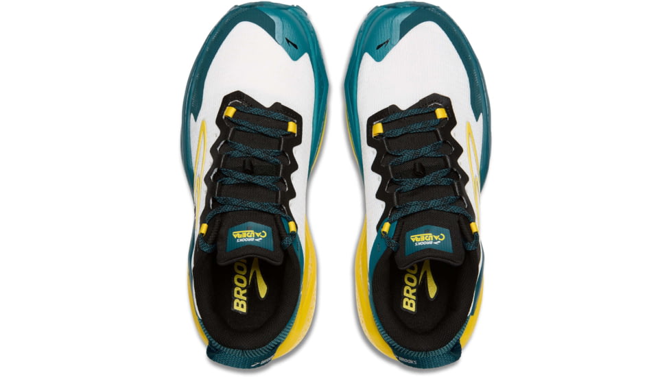 Brooks Caldera 8 Trailrunning Shoes - Mens, Bit of Blue/Quince/Celestial, 12.0 US/Medium, 1104401D131.120