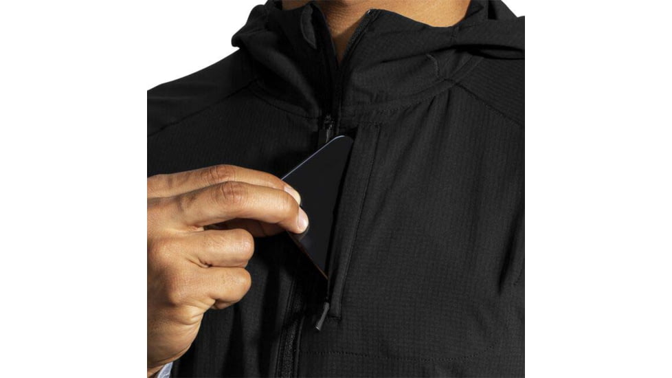 Brooks Canopy Jacket - Mens, Black, S, 211385001.025