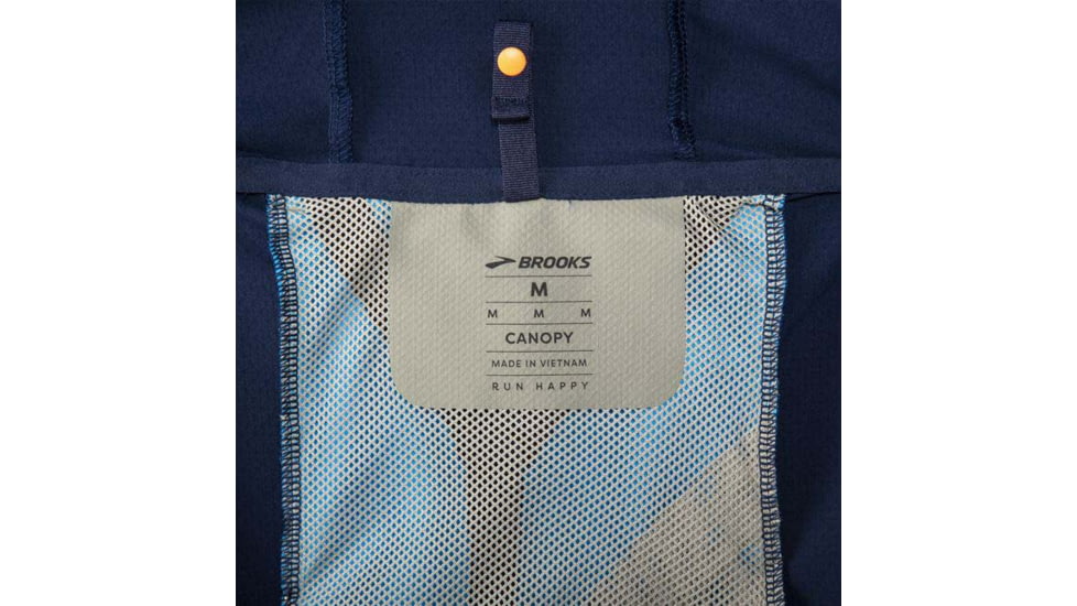 Brooks Canopy Jacket - Mens, Navy/Spring Break/Pebble, L, 211385465.035