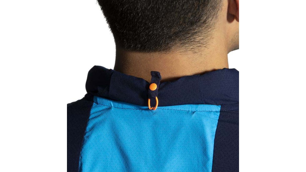 Brooks Canopy Jacket - Mens, Navy/Spring Break/Pebble, L, 211385465.035