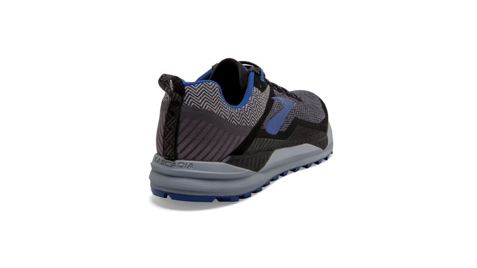Brooks Cascadia 14 GTX - Mens, Black/Grey/Blue, Medium, 8.0, 1103091D053.080