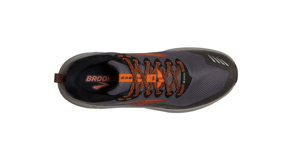 Brooks Cascadia 16 GTX Running Shoes - Mens, Black/Ebony/Cinnabar, 11.0, 1103771D060.110