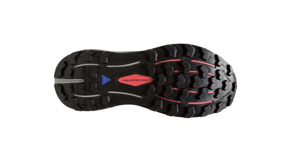 Brooks Cascadia 16 GTX Running Shoes - Womens, Medium, Black/Blackened Pearl/Coral, 7.5, 1203641B071.075