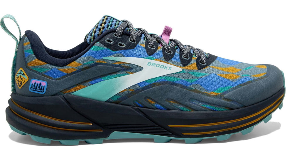 Brooks Cascadia 16 Running Shoes - Mens, Eclipse/Marina/Chalk, 10.5, 1103761D427.105