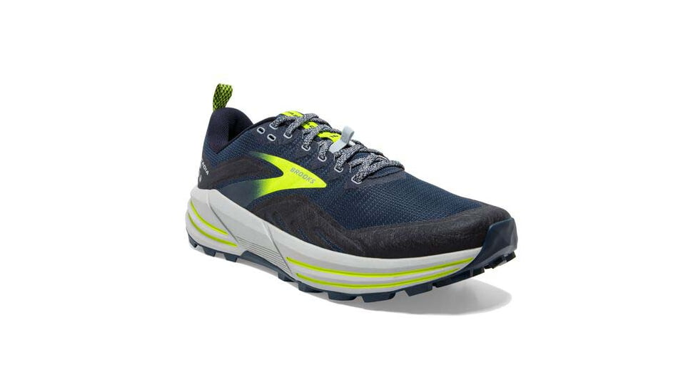 Brooks Cascadia 16 Running Shoes - Mens, Titan/Peacoat/Nightlife, 11.0, 1103761D411.110