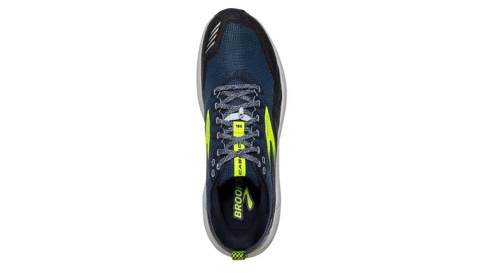 Brooks Cascadia 16 Running Shoes - Mens, Titan/Peacoat/Nightlife, 11.0, 1103761D411.110