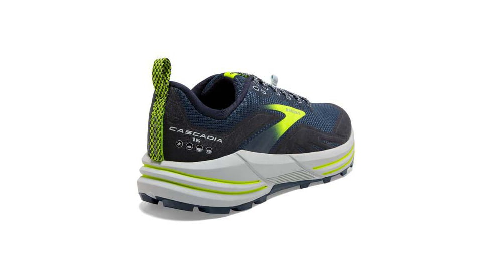 Brooks Cascadia 16 Running Shoes - Mens, Titan/Peacoat/Nightlife, 11.0, 1103761D411.110