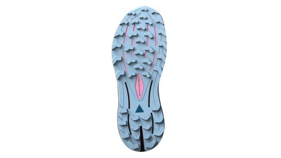 Brooks Cascadia 16 Running Shoes - Womens, Medium, Blue/Black/Yellow, 7.5, 1203631B414.075