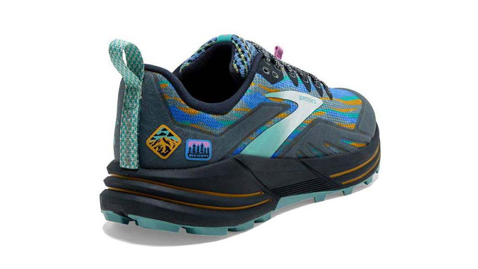 Brooks Cascadia 16 Running Shoes - Womens, Medium, Eclipse/Marina/Chalk, 7.5, 1203631B427.075
