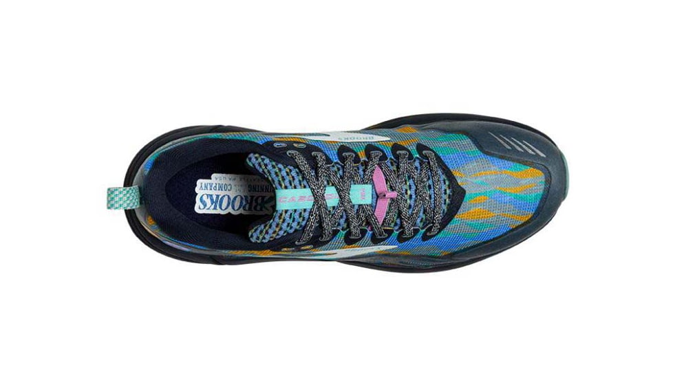 Brooks Cascadia 16 Running Shoes - Womens, Medium, Eclipse/Marina/Chalk, 7.5, 1203631B427.075