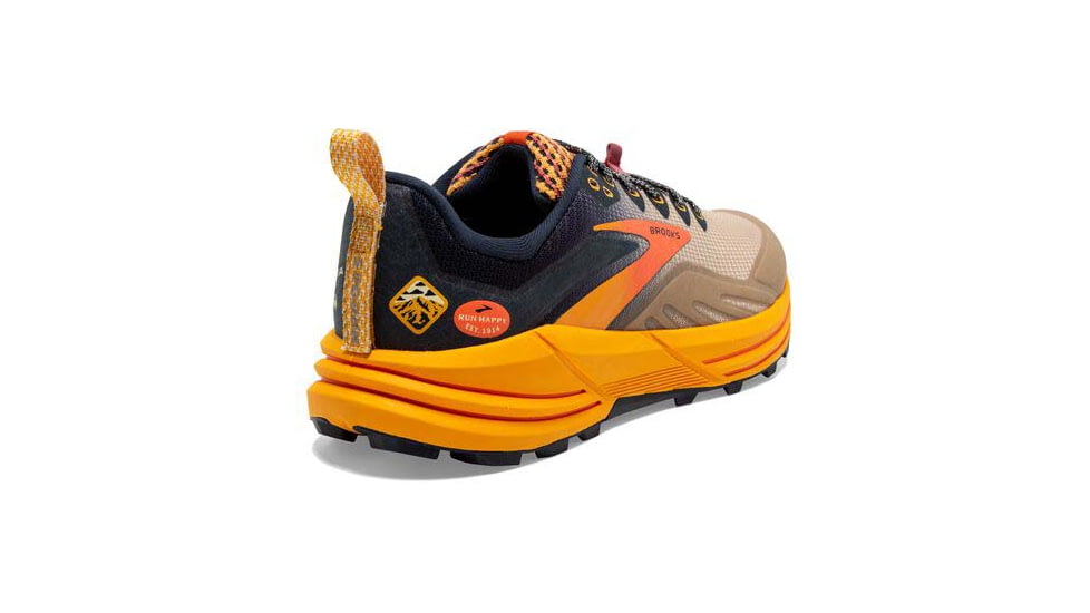 Brooks Cascadia 16 Running Shoes - Womens, Medium, Zinnia/Eclipse/Nomad, 9.0, 1203631B758.090