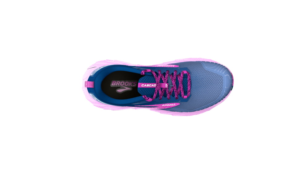 Brooks Cascadia 17 Running Shoes - Womens, Navy/Purple/Violet, 6.5 Narrow, 1203921B449.065