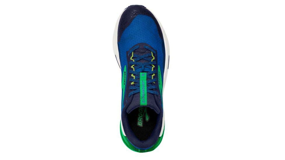Brooks Catamount 2 Running Shoes - Mens, Blue/Surf the Web/Green, 11.5, 1103991D403.115