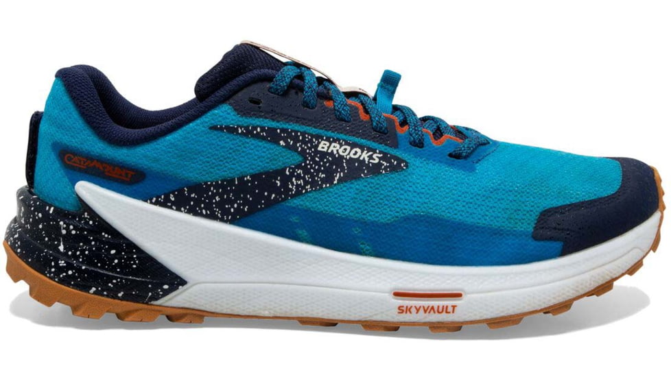 Brooks Catamount 2 Running Shoes - Mens, Peacoat/Atomic Blue/Rooibos, 12.0, 1103991D490.120