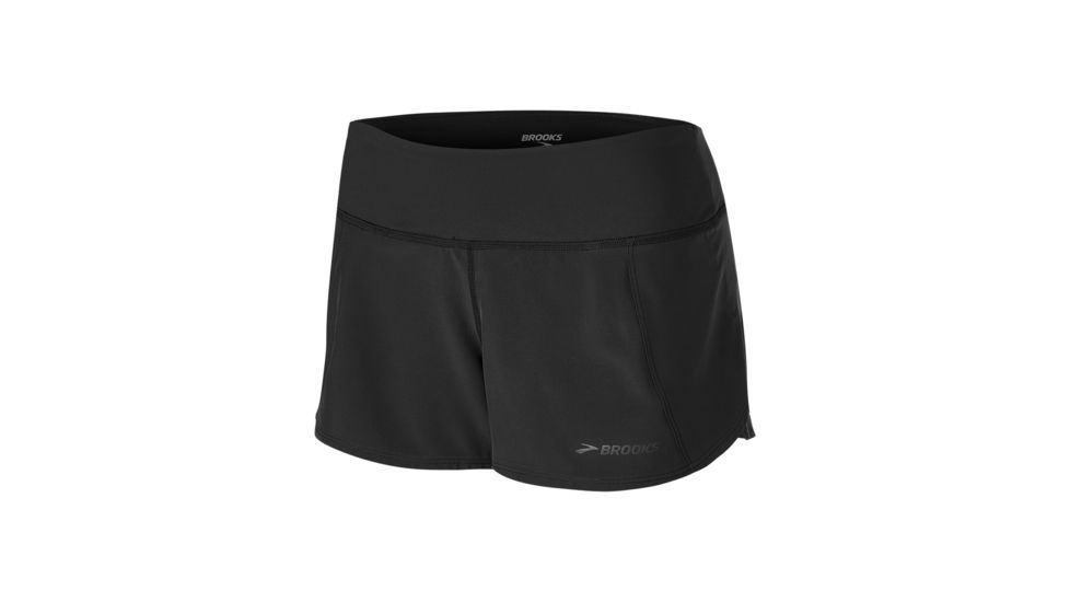Brooks Chaser 3 inch Running Short - Women's-Black-X-Small