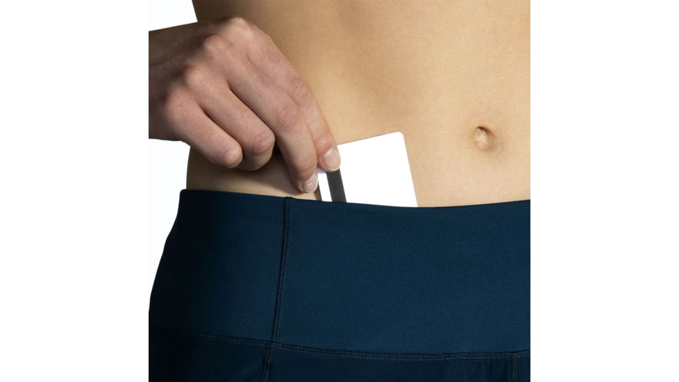 Brooks Chaser 5 2-in-1 Short - Womens, Ocean Drive, Small, 221464458.025