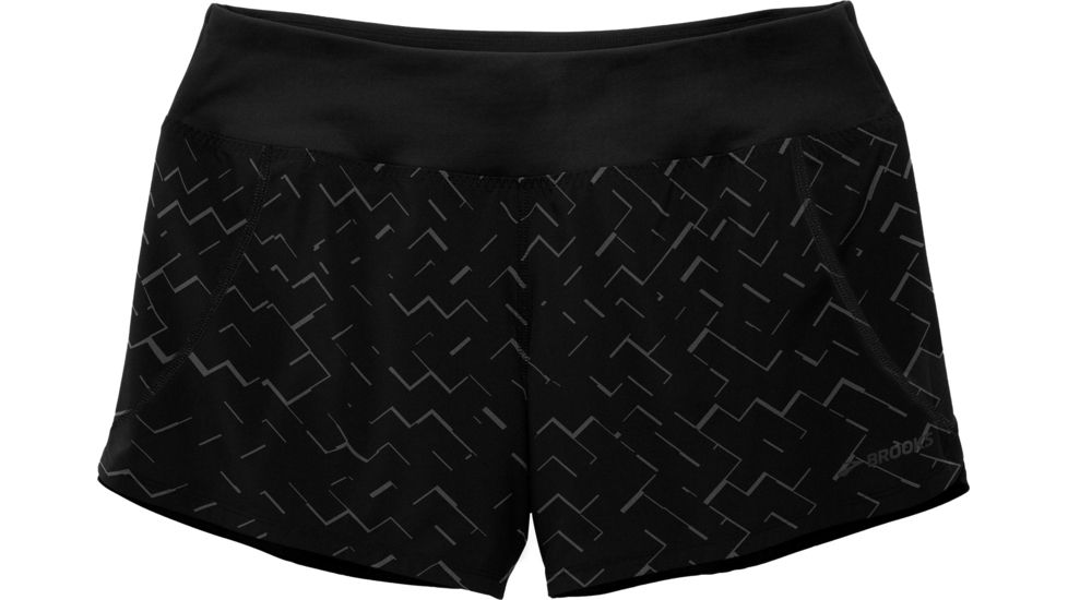 Brooks Chaser 3 Inch Running Short - Women's, Plum Eclipse/Black, Large, 221254569.035