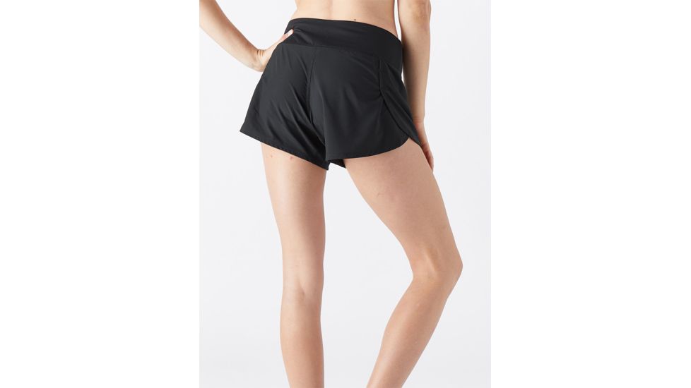 Brooks Chaser 5 inch Running Short - Women's-Black-X-Small