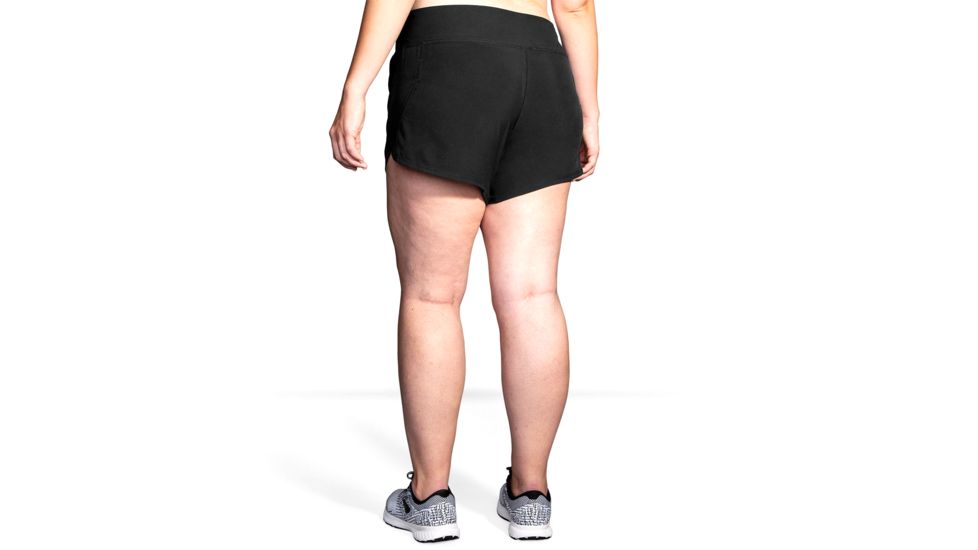 Brooks Chaser 5 Inch Running Shorts - Womens, Black, XS, 221255001.02