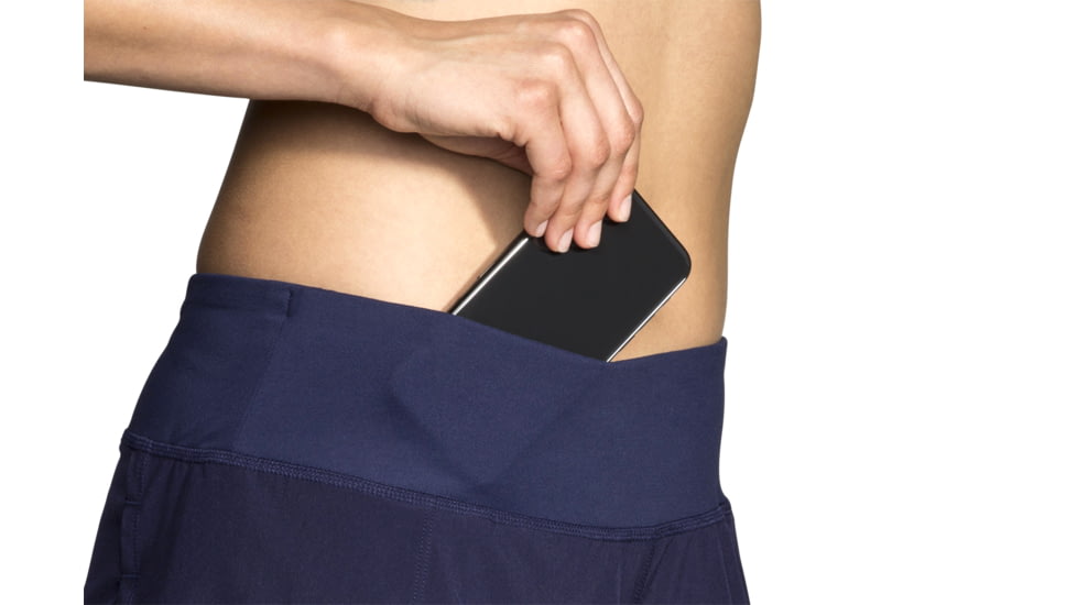 Brooks Chaser 5 Inch Running Shorts - Womens, Navy, XS, 221255451.02