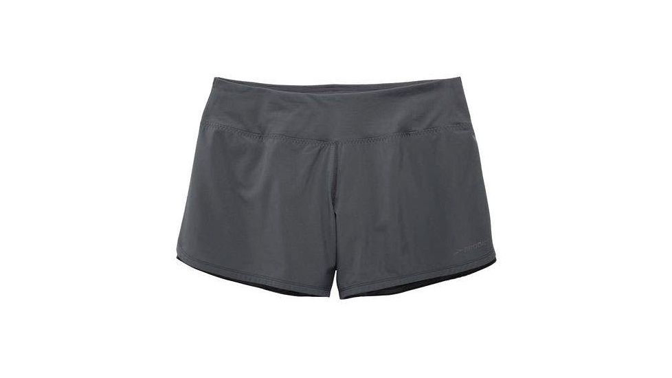 Brooks Chaser 5 Inch Womens Running Short, Asphalt, Extra Large, 221255-Asphalt-XL