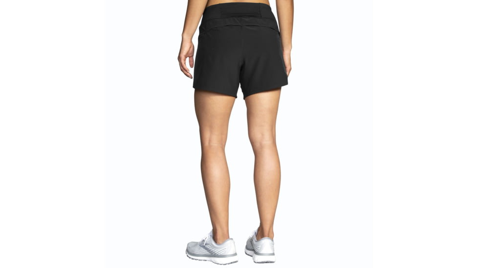 Brooks Chaser 5 Short - Womens, Black, Small, 221465001.025